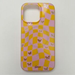 Sonix Checkmate Butterfly MagSafe Compatible iPhone 14 Pro Max Case